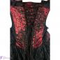 Preview: Korsettkleid--Ophelia--mit-schwarzer-Spitze-und-Spitzenrueschen